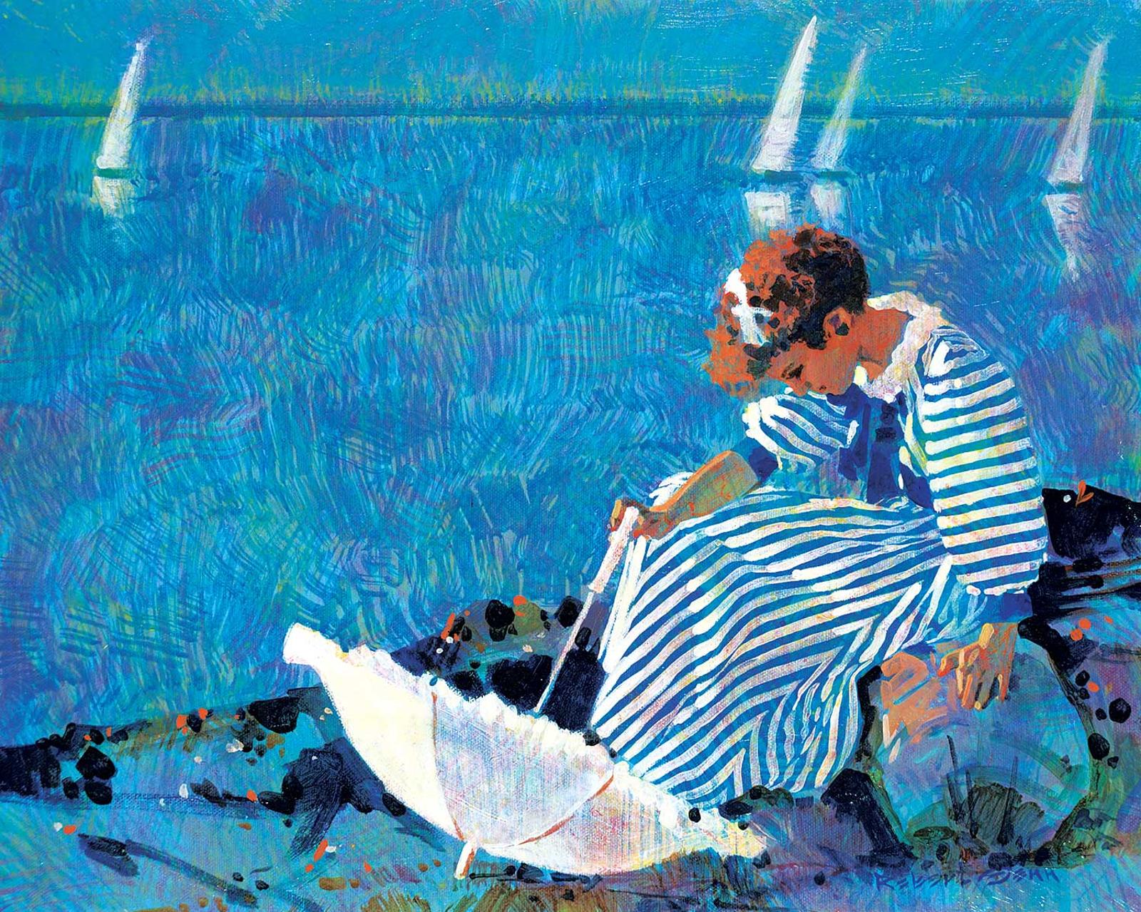 Robert Douglas Genn (1936-2014) - Late Light Littoral