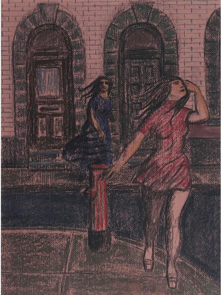 Philip Henry Howard Surrey (1910-1990) - The Red Hydrant