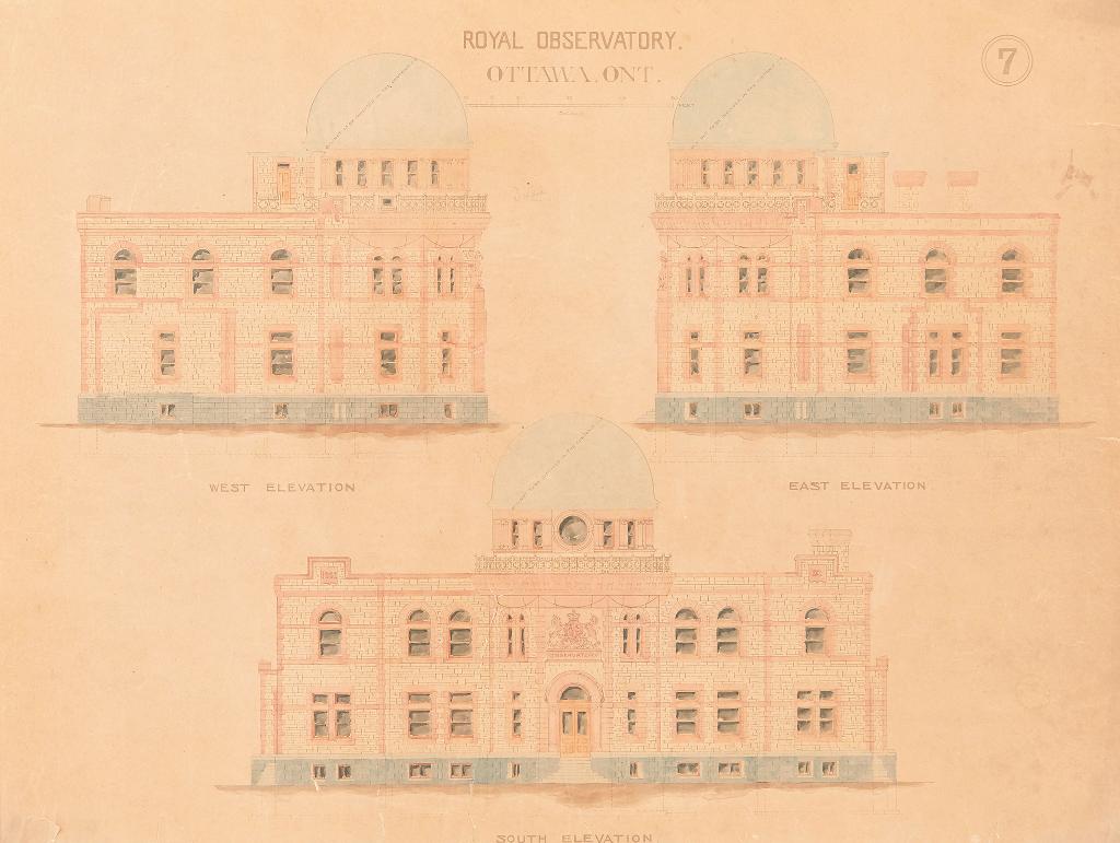 David Ewart - Drawings of The Royal Observatory, Ottawa (1902)