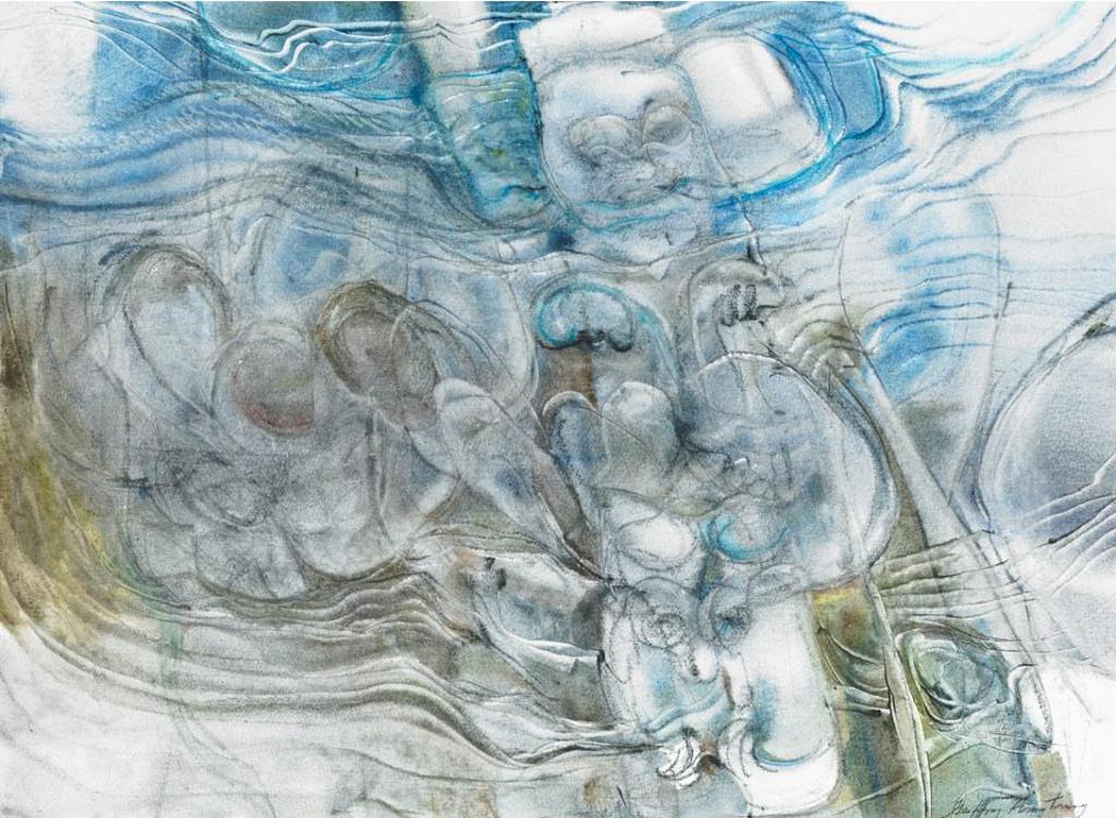 Geoffrey David Armstrong (1928-2018) - Shrouded In Grace, Sga Ngwa I Ninstints, Queen Charlotte Islands, 1993