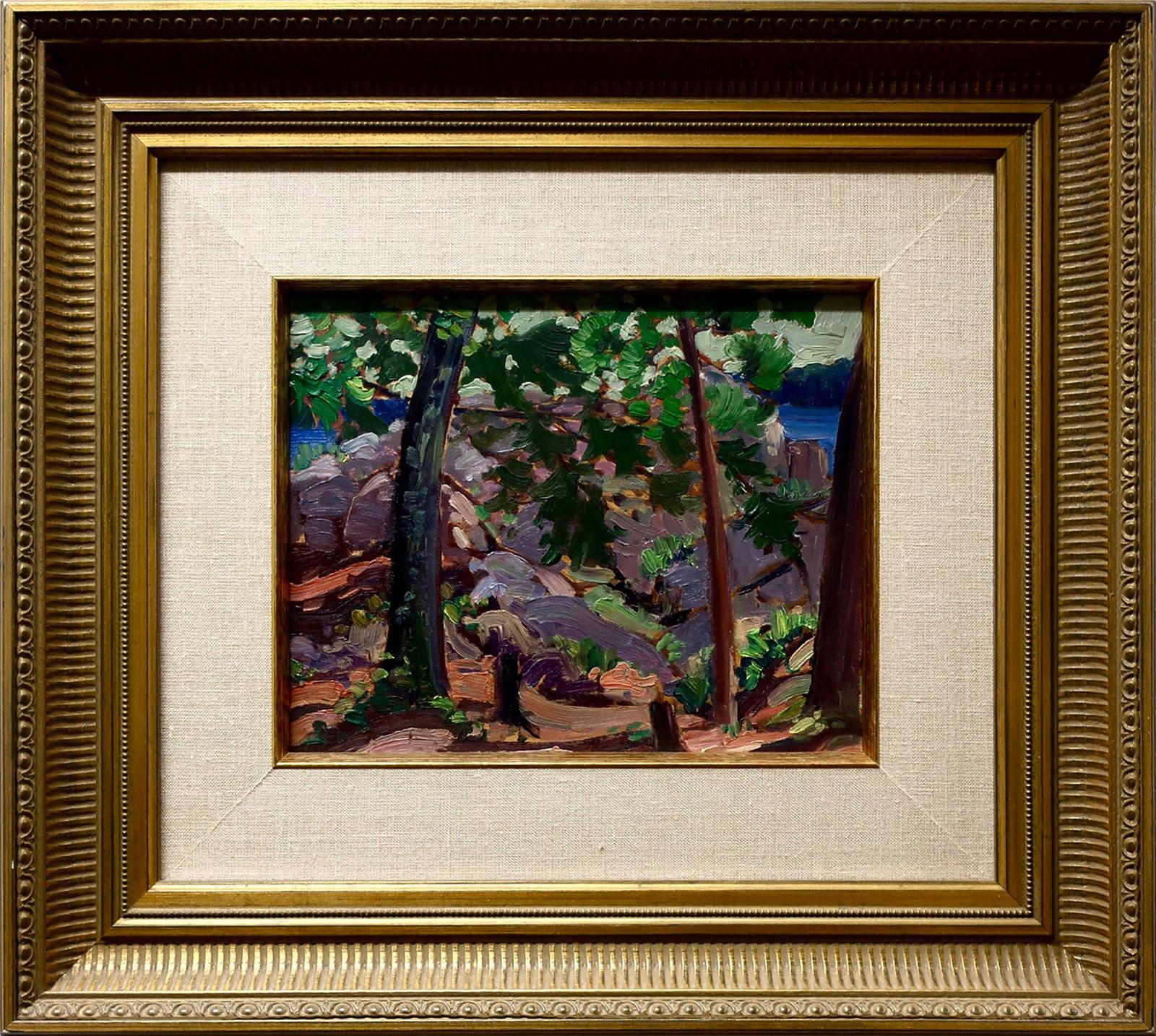 Langley Thomas Donges (1901-1992) - Bob Lake - Haliburton