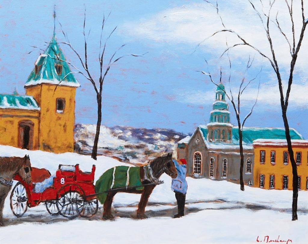 Luc Deschamps (1961-2021) - Getting the Horses Ready, QC