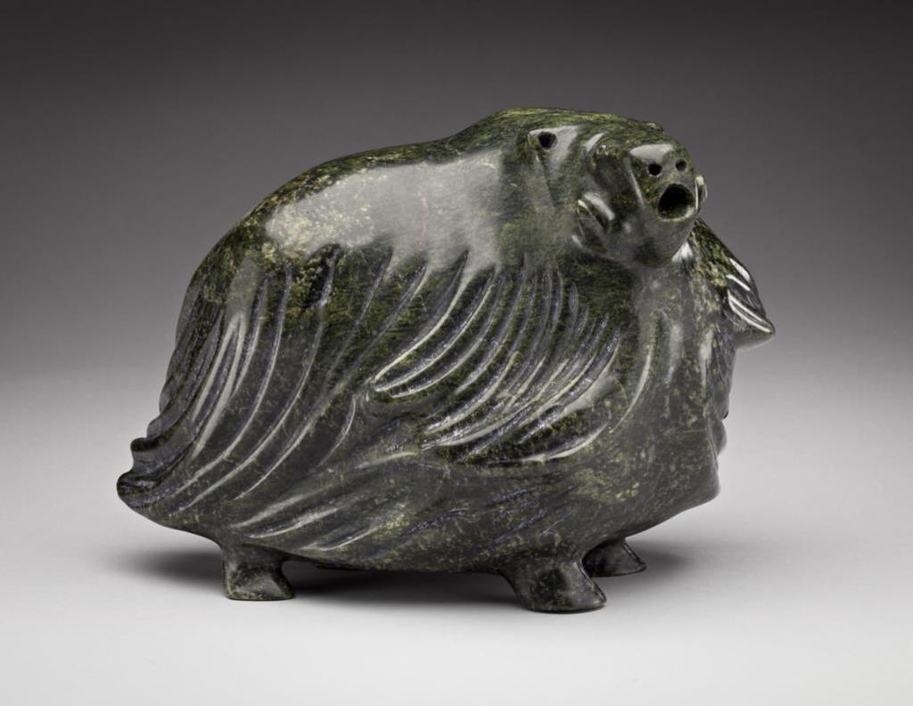 Kananginak Pootoogook (1935-2010) - Muskox, 2006