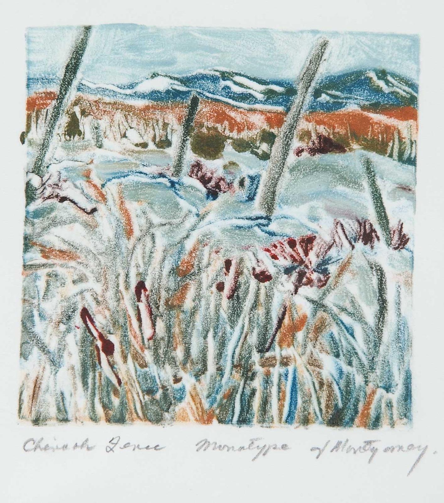 June Montgomery (1929-2016) - Chinook Fence