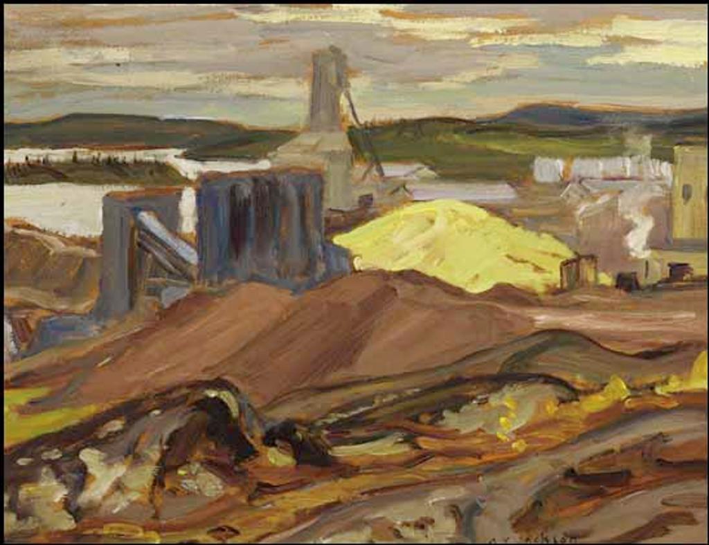 Alexander Young (A. Y.) Jackson (1882-1974) - Gunnar Mines, Lake Athabaska