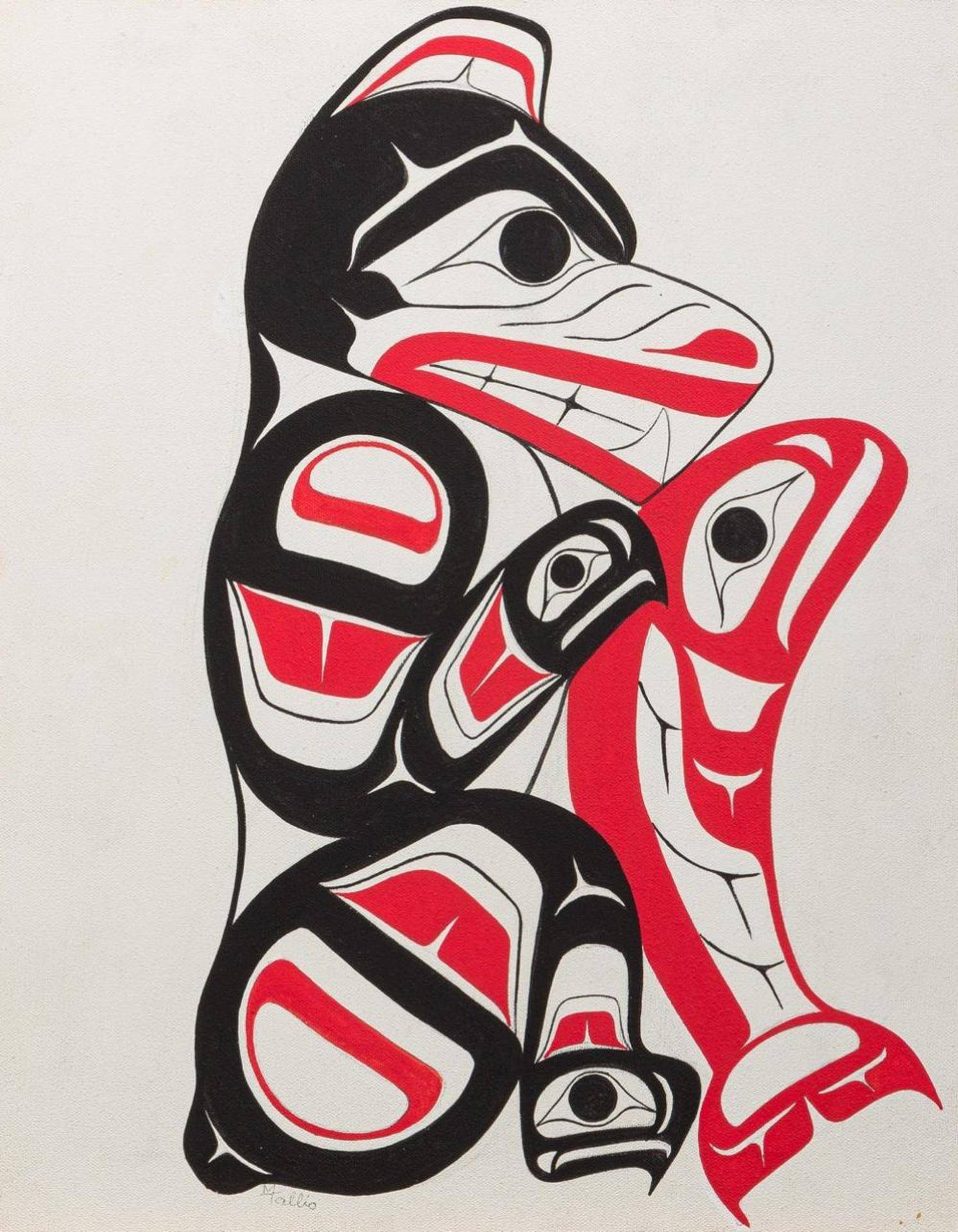 Marvin Talio - Bear with Salmon
