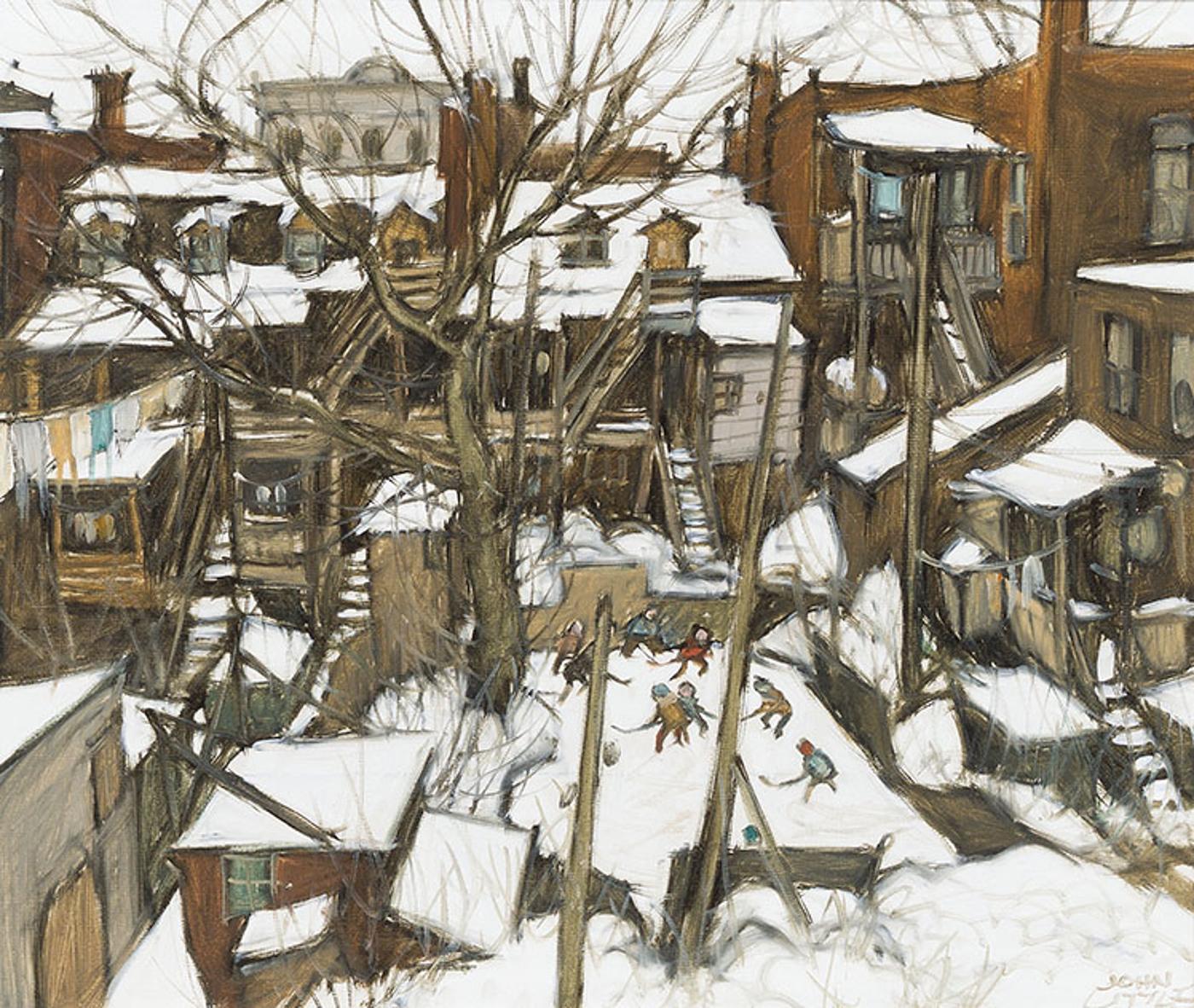 John Geoffrey Caruthers Little (1928-2024) - Old Days in St. Henry, Montreal