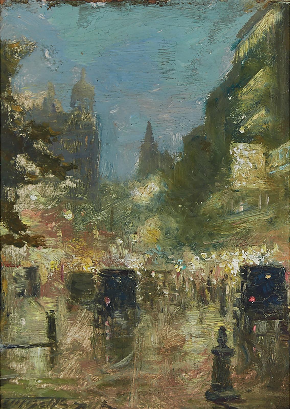 Frederic Martlett Bell-Smith (1846-1923) - London, Dusk