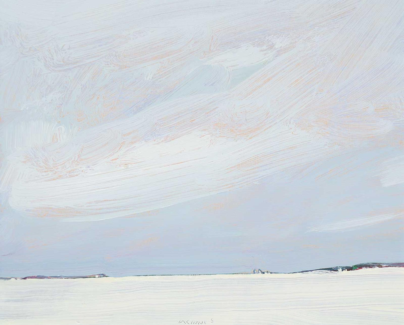 Robert F.M. McInnis (1942) - Untitled - Blue Sky in Wintertime