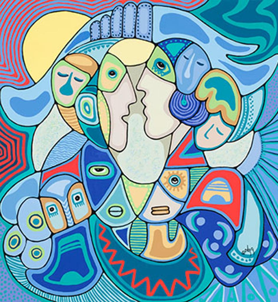 Daphne Odjig (1919-2016) - A Spiritual Bond