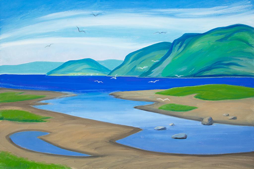 Doris Jean McCarthy (1910-2010) - The Estuary at Benoit Cove