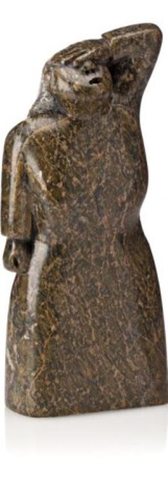Oviloo Tunnillie (1949-2014) - Grief-Stricken Woman, ca. 2000