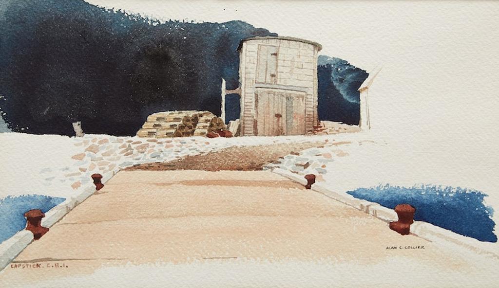 Alan Caswell Collier (1911-1990) - On Capstick Pier, C.B.I