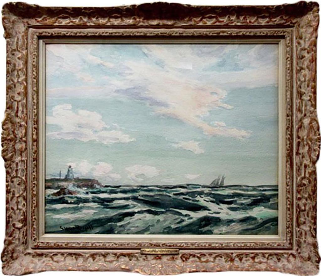 George Horne Russell (1861-1933) - The Lighthouse - Peggy's Cove