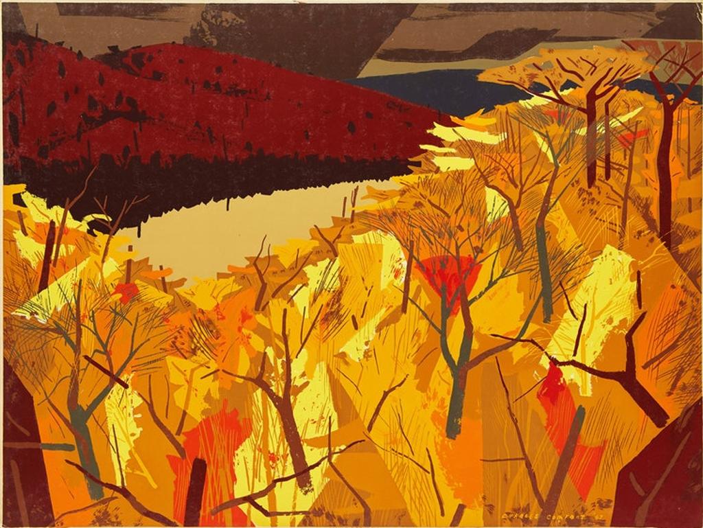 Charles Fraser Comfort (1900-1994) - Algonquin Lake