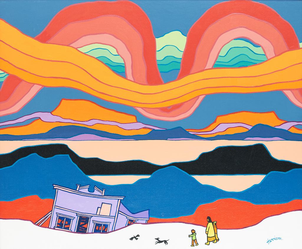 Ted Harrison (1926-2015) - Deserted