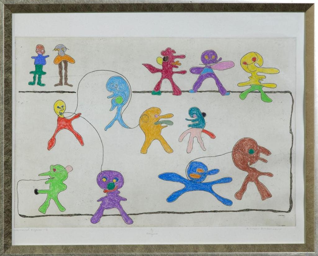 Ann Leger Anderson (1936-2006) - Whimsical Figures I