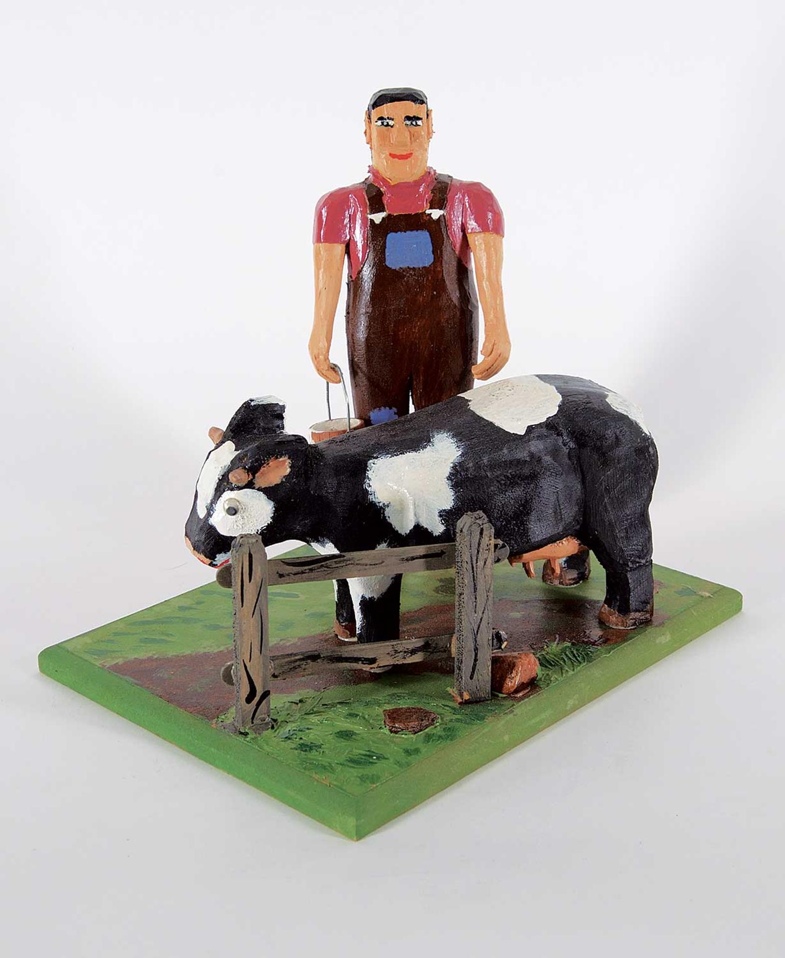Ronald Margeson - Untitled - Milking Cow