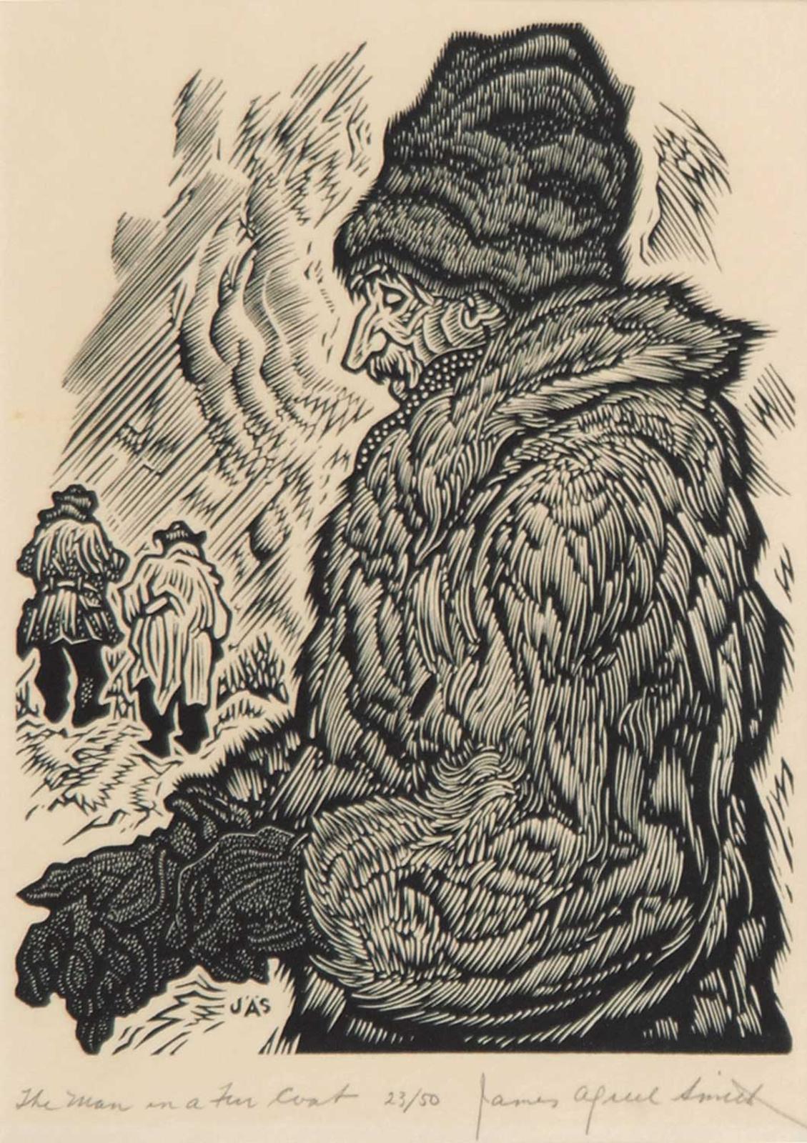 James Agrell Smith (1913-1988) - The Man in a Fur Coat #23/50