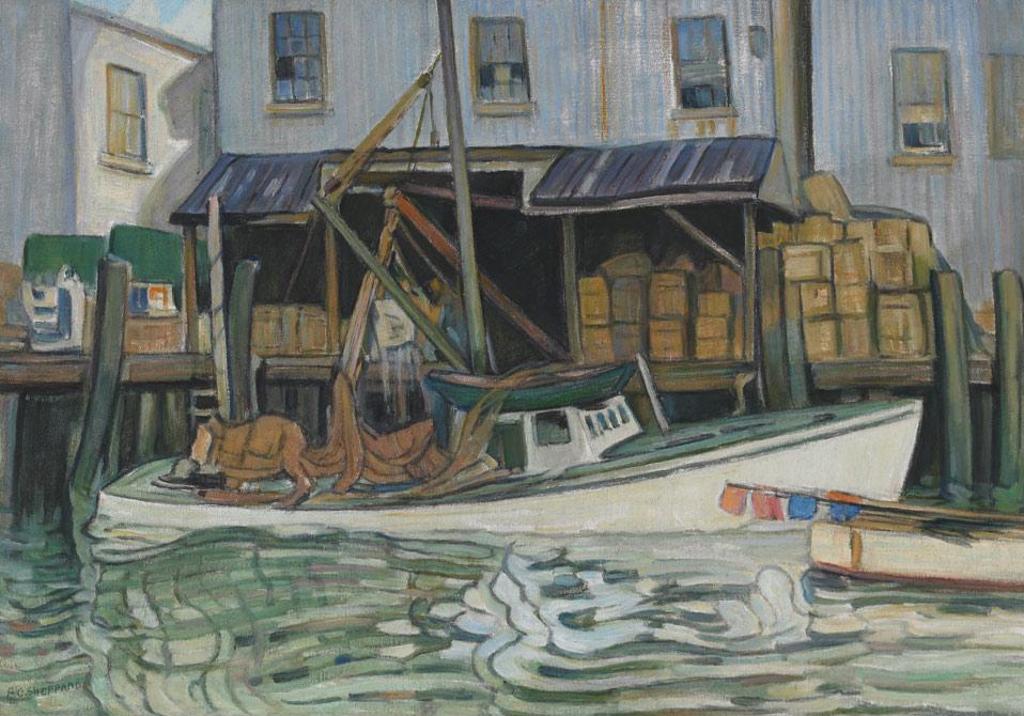 Peter Clapham (P.C.) Sheppard (1882-1965) - Ocean Port