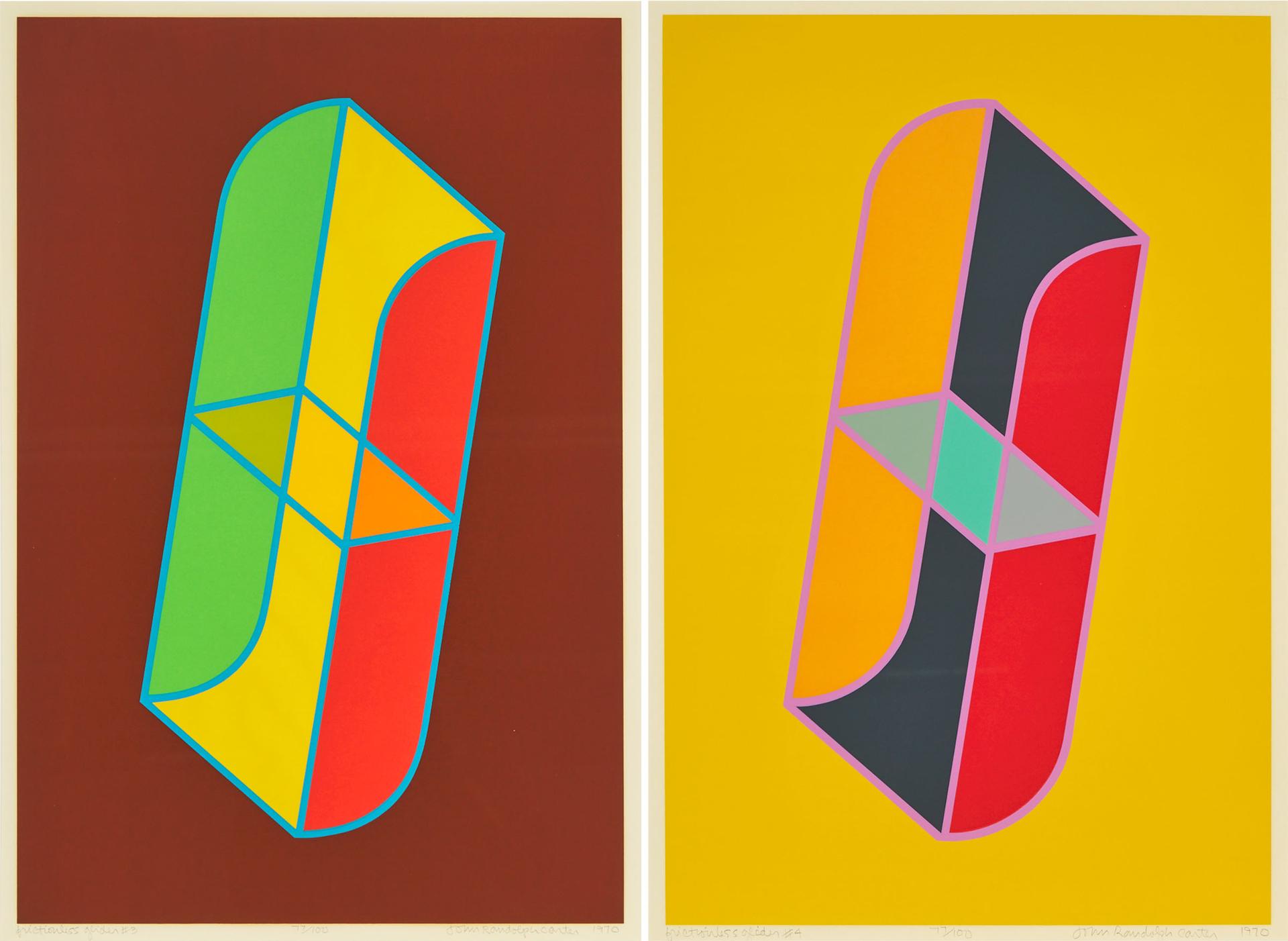 John Randolph Carter (1941) - Frictionless Glider #3 And #4, 1970