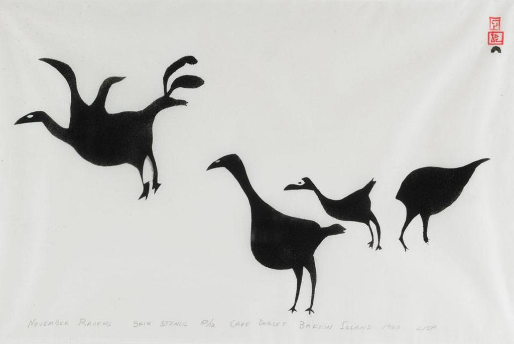 Laisa Qayuaryuk (1935-2008) - November Ravens