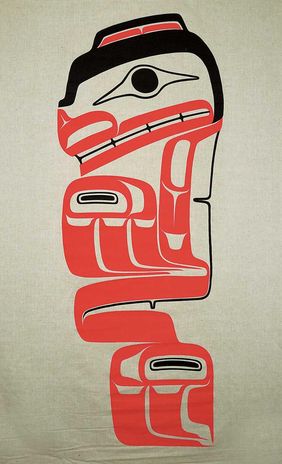 Robert Charles Davidson (1923) - Untitled - Grizzly Bear Banner