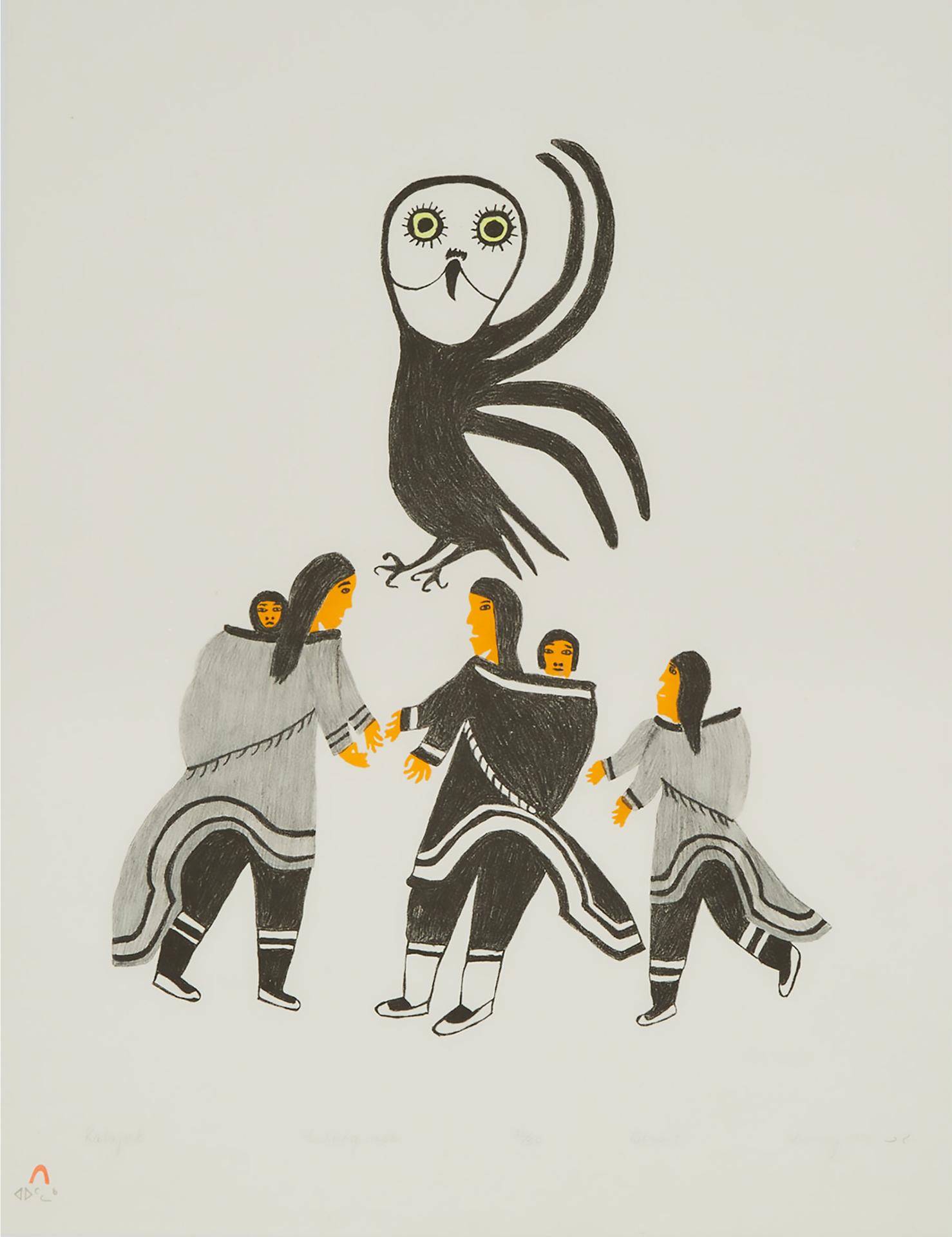 Lucy Qinnuayuak (1915-1982) - Katajuk, 1976