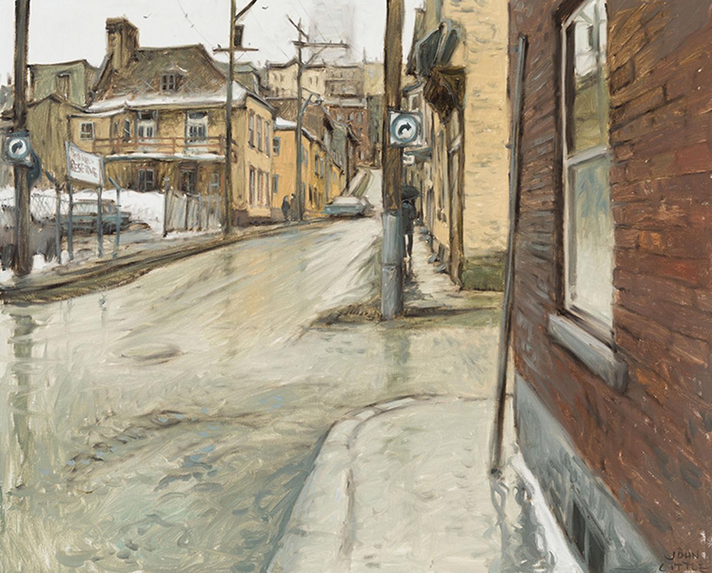 John Geoffrey Caruthers Little (1928-2024) - Rue de l’Église coin Ste-Hélène, Québec