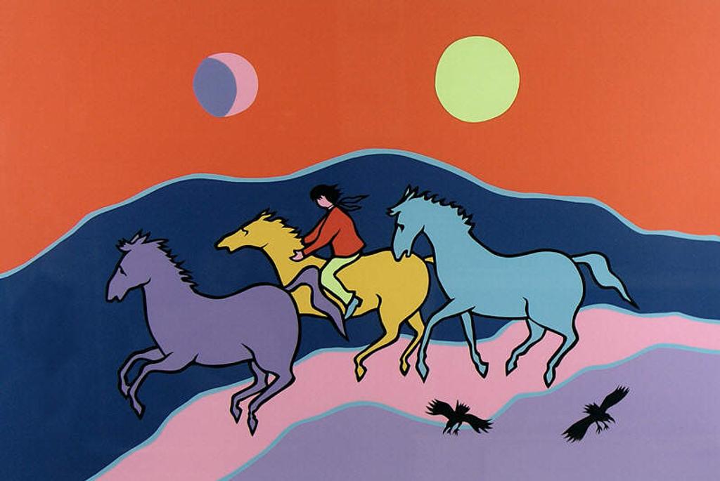 Ted Harrison (1926-2015) - Untitled