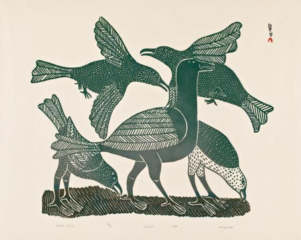 Kenojuak Ashevak (1927-2013) - Untitled