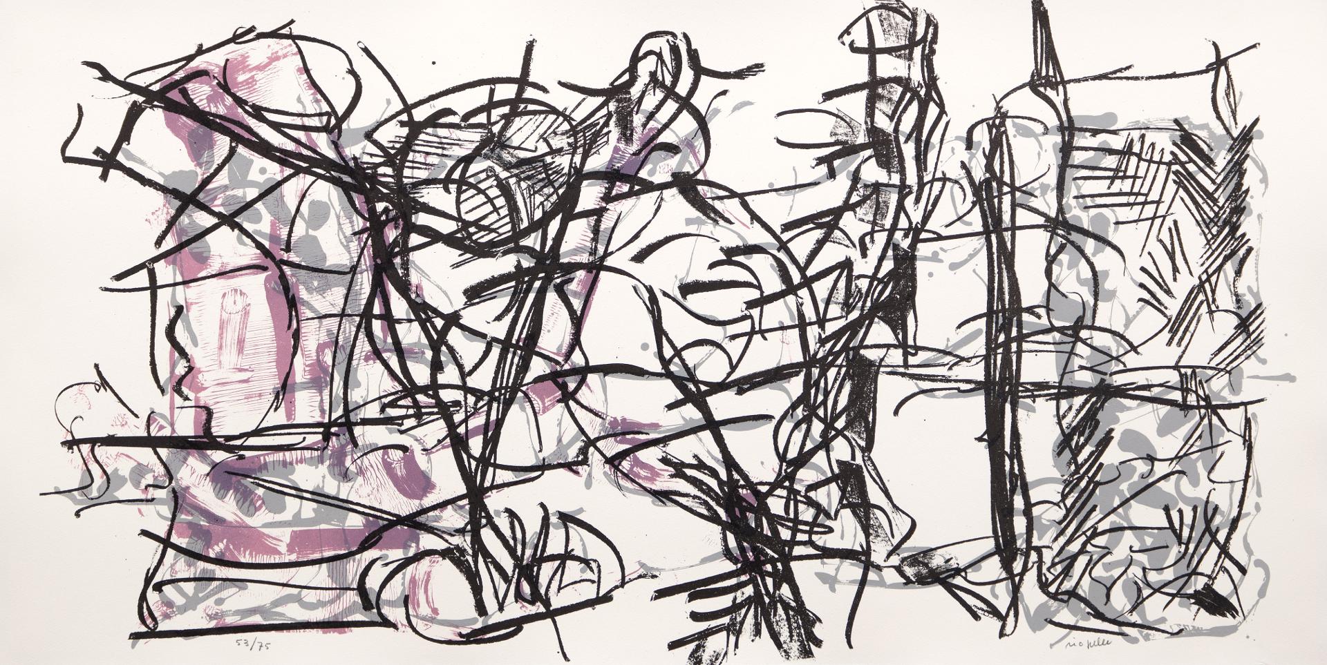 Jean-Paul Riopelle (1923-2002) - Album 67 (nº 13), 1967