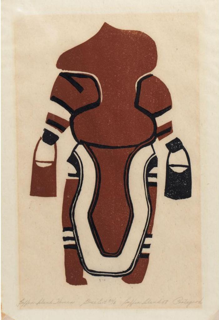 Joseph Pootoogook (1887-1958) - Baffin Island Woman