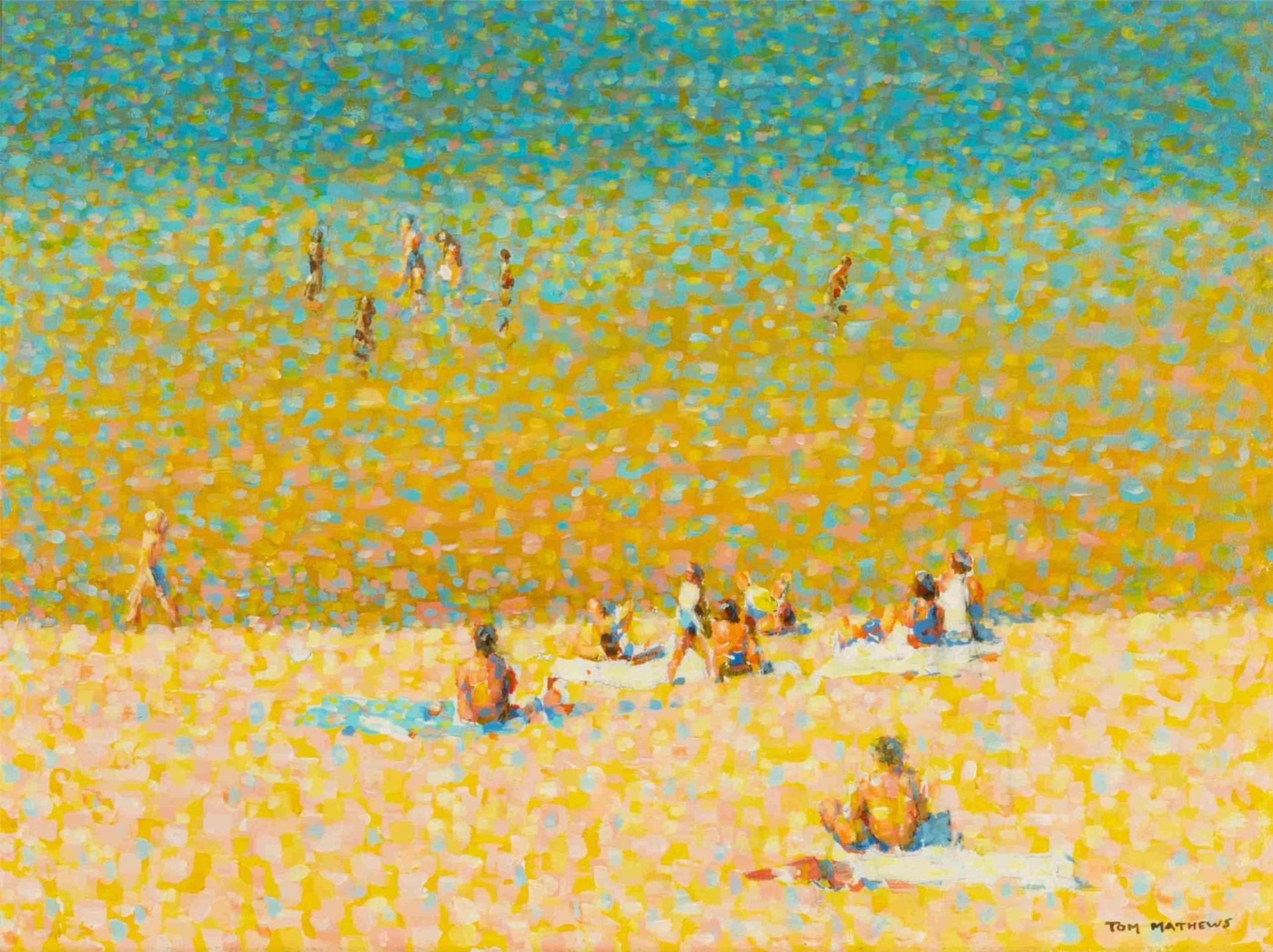 Thomas Tom Mathews (1920-2000) - Sandbanks Beach