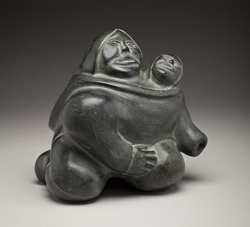 Mathew Aqigaaq (1940-2010) - Mother and Child, late 1960s