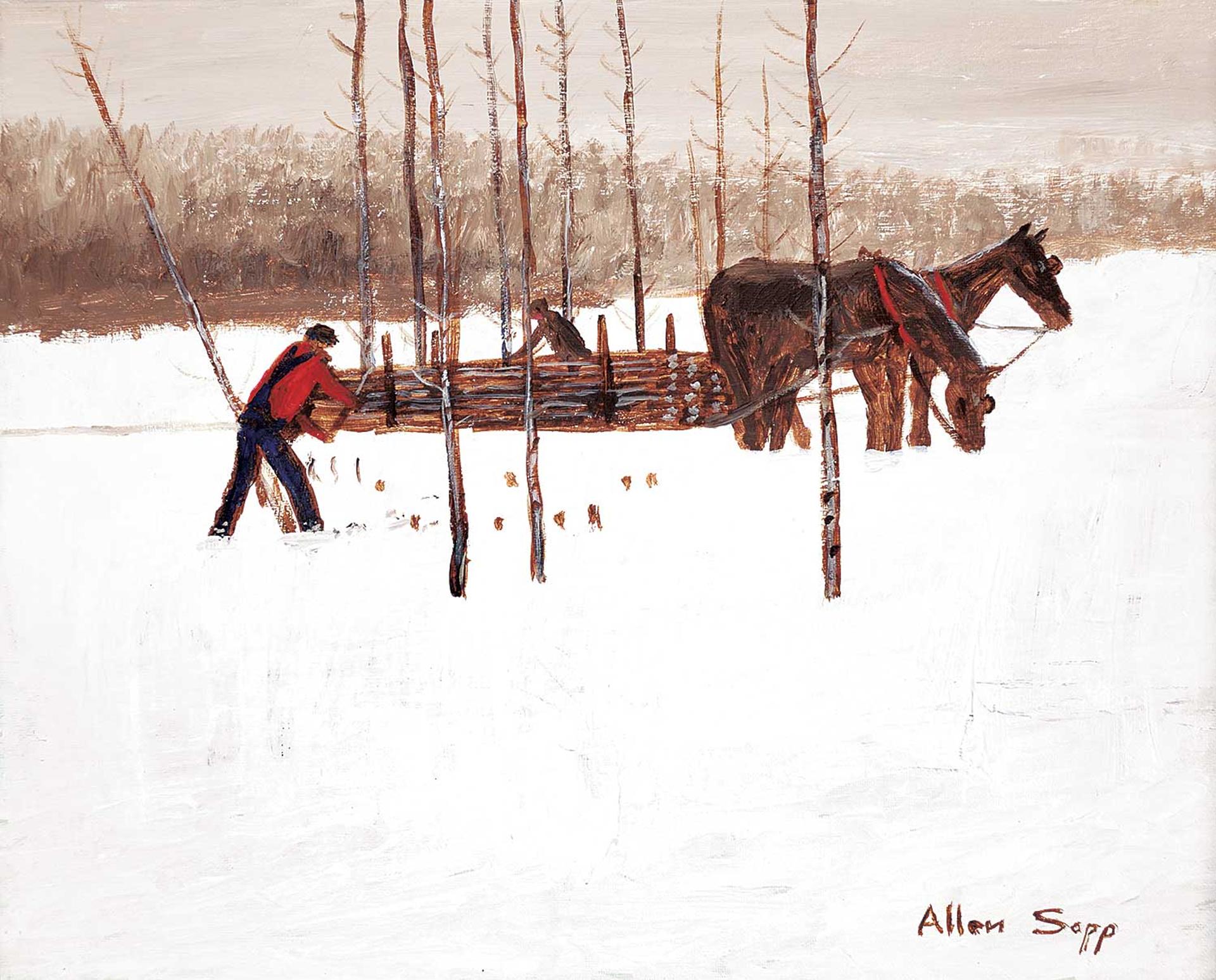 Allen Fredrick Sapp (1929-2015) - Untitled - Getting a Full Load