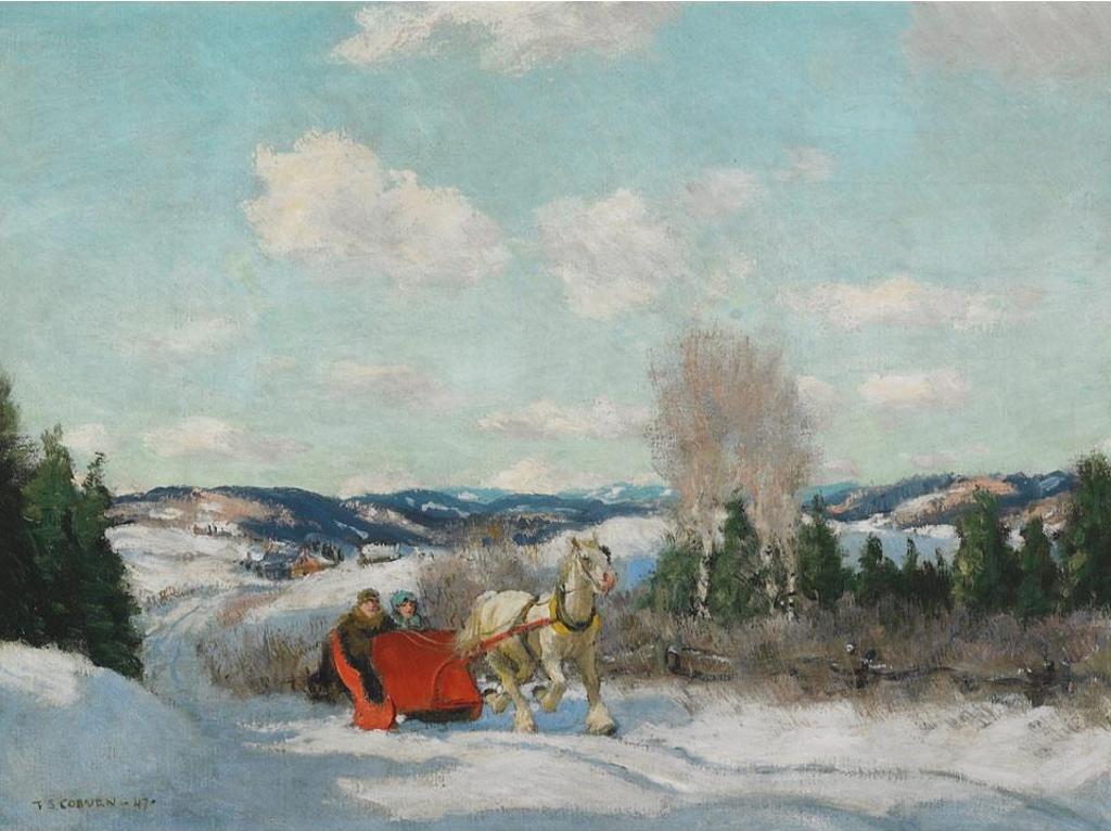 Frederick Simpson Coburn (1871-1960) - The Red Cariole