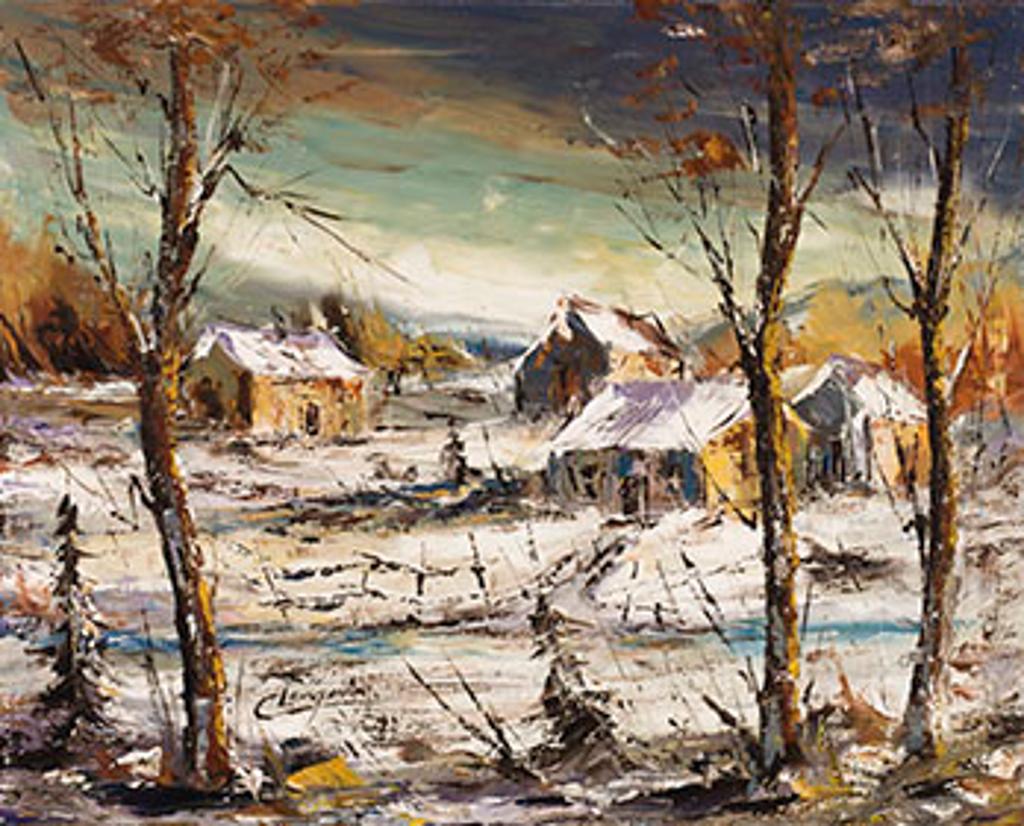 Claude Langevin (1942-2024) - Winter Landscape