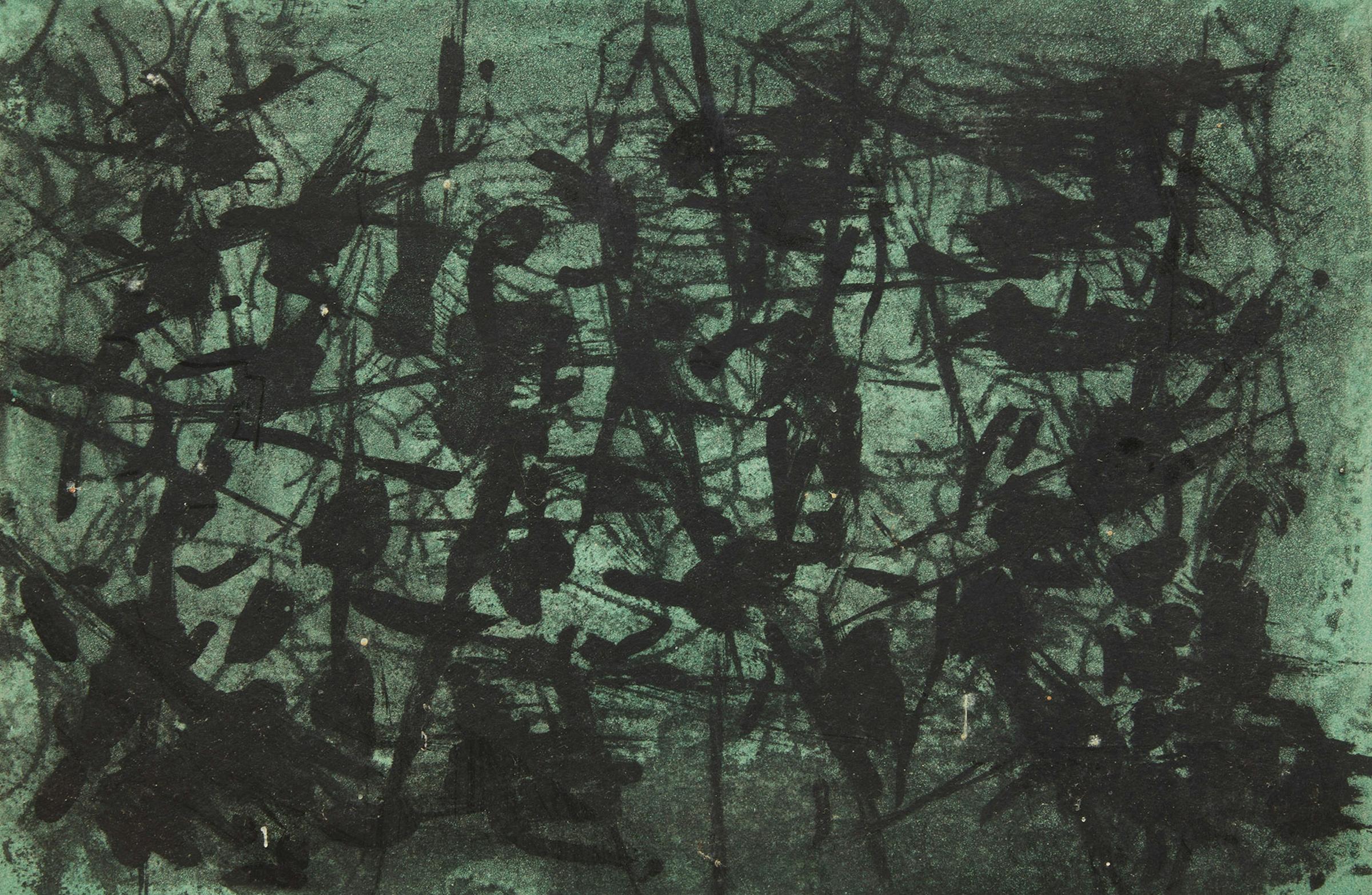 Jean-Paul Riopelle (1923-2002) - Ombre verte, 1967