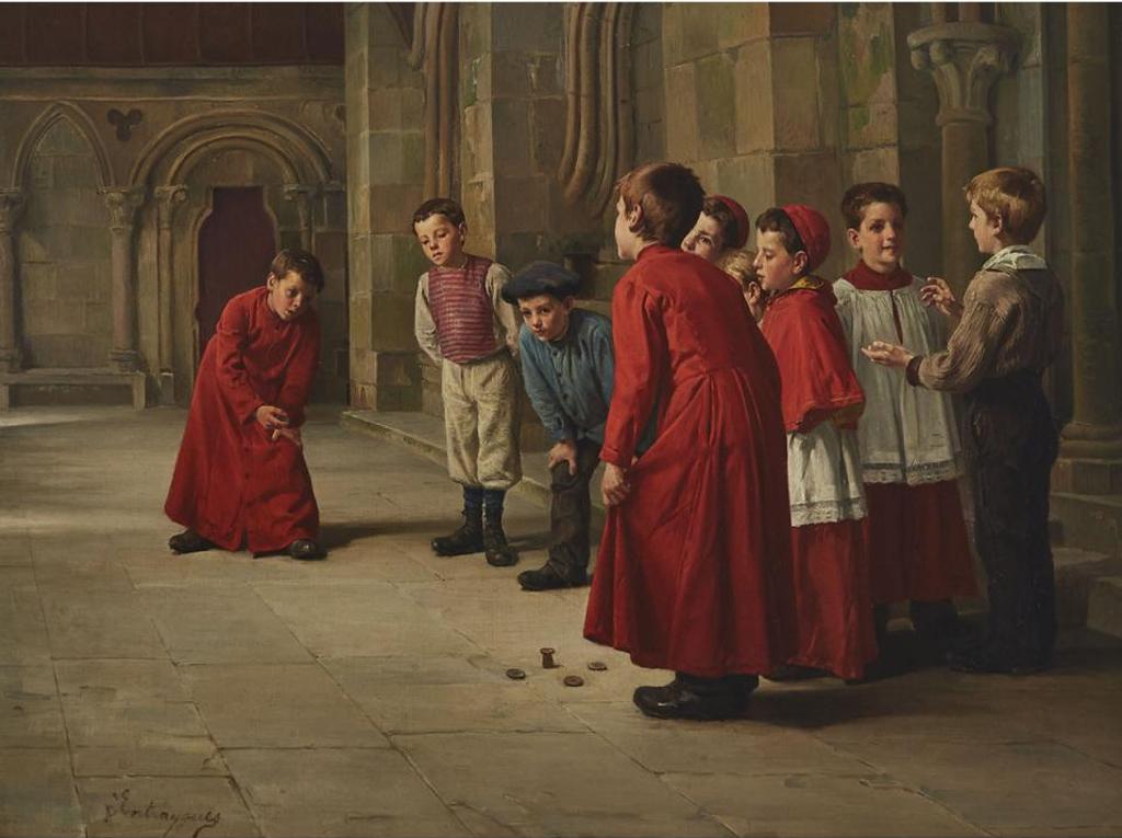 Charles Bertrand d'Entraygues (1851-1929) - The Choir Boys