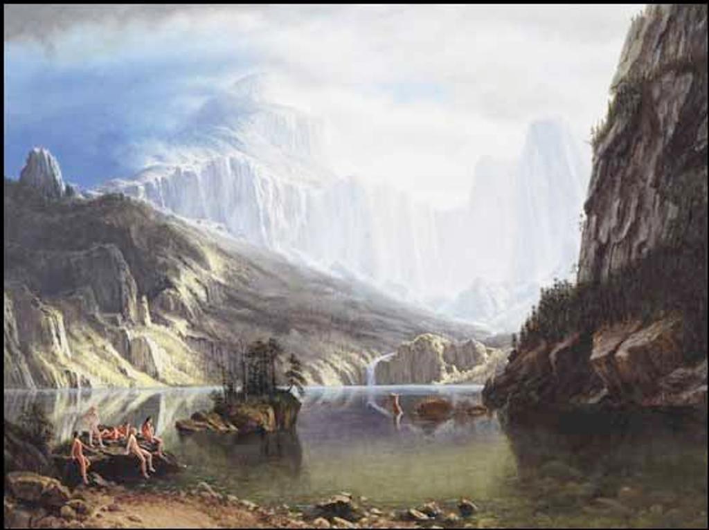 Kent Monkman (1965) - Kindred Spirits Share Mysteries of the Ancient Ones