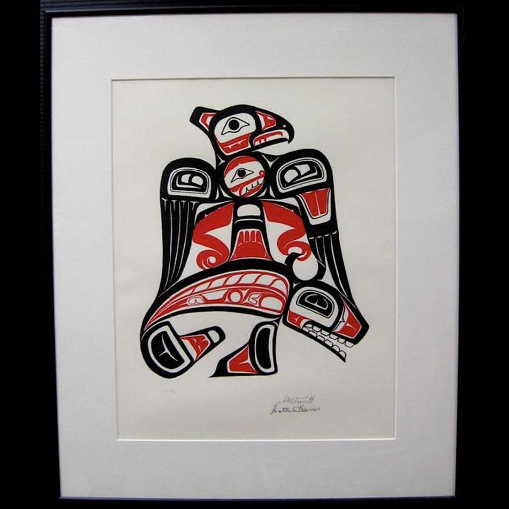 Walter Harris (1931-2009) - Untitled (Eagle And Fish)
