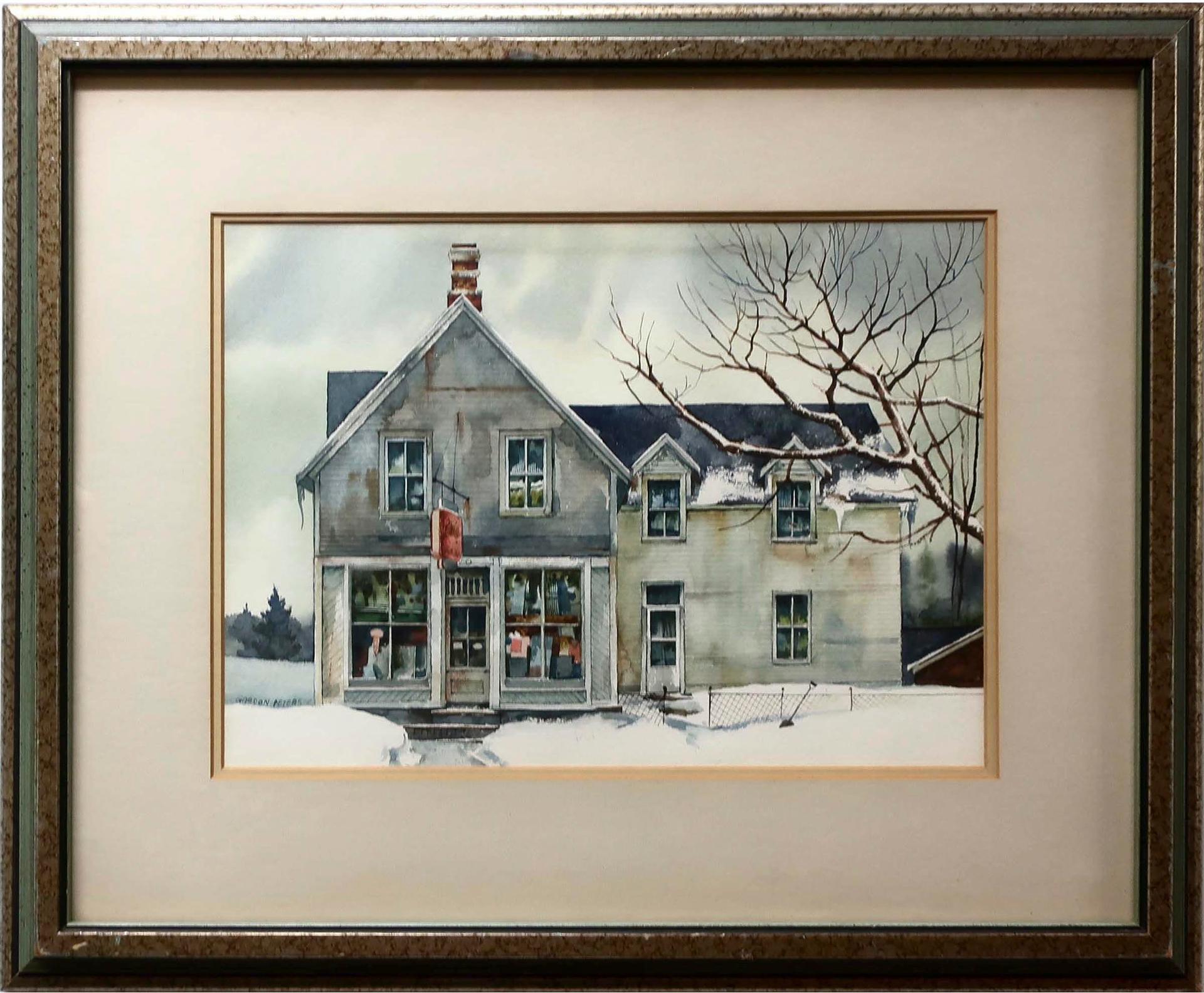Gordon Peters (1920-2014) - Maple Leaf Grill, Lanark, Ont.