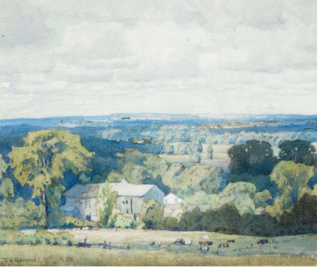 Frederick Henry Brigden (1871-1956) - The Don Valley From Thornhill