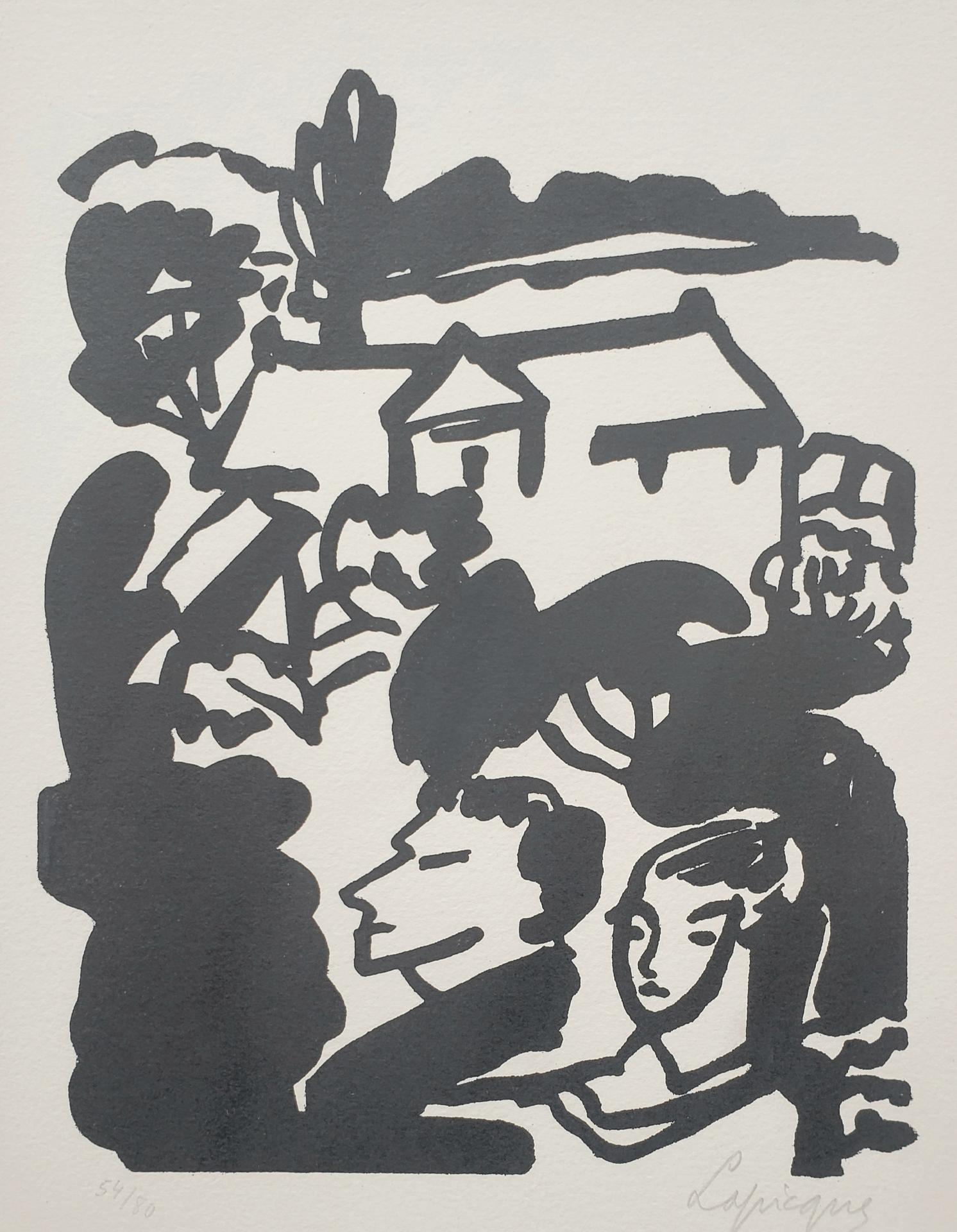 Charles Lapicque (1898-1988) - Sans titre / Untitled, 1966