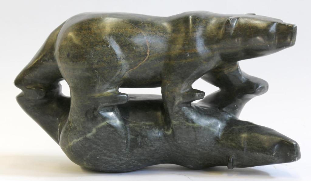 Mark Totan (1953) - Grizzly, Reflection