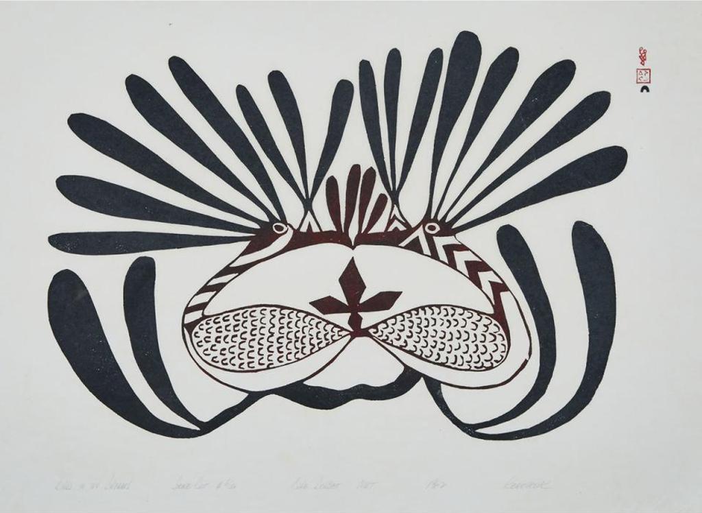 Kenojuak Ashevak (1927-2013) - Birds Of My Dreams