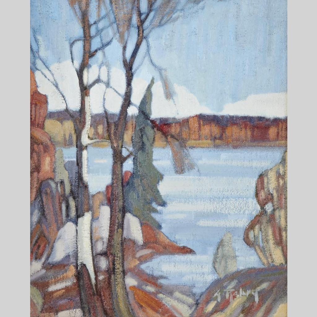 Gaston Rebry (1933-2007) - Arbres Solitaire