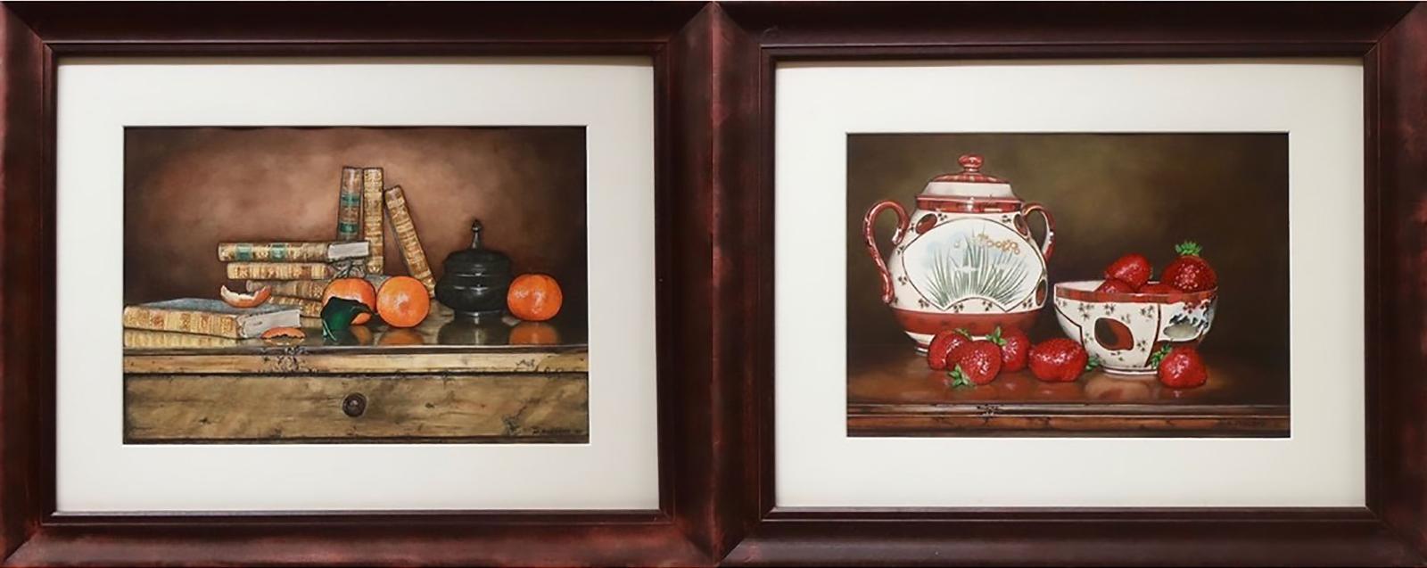 N. Toscano - Still Life Studies - With Oranges & Strawberries