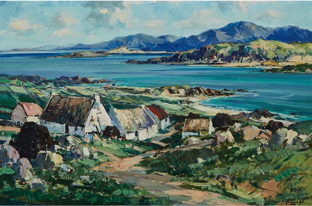 Rowland Hill (1915-1979) - Summer Day Near Rosapenna, Co. Donegal